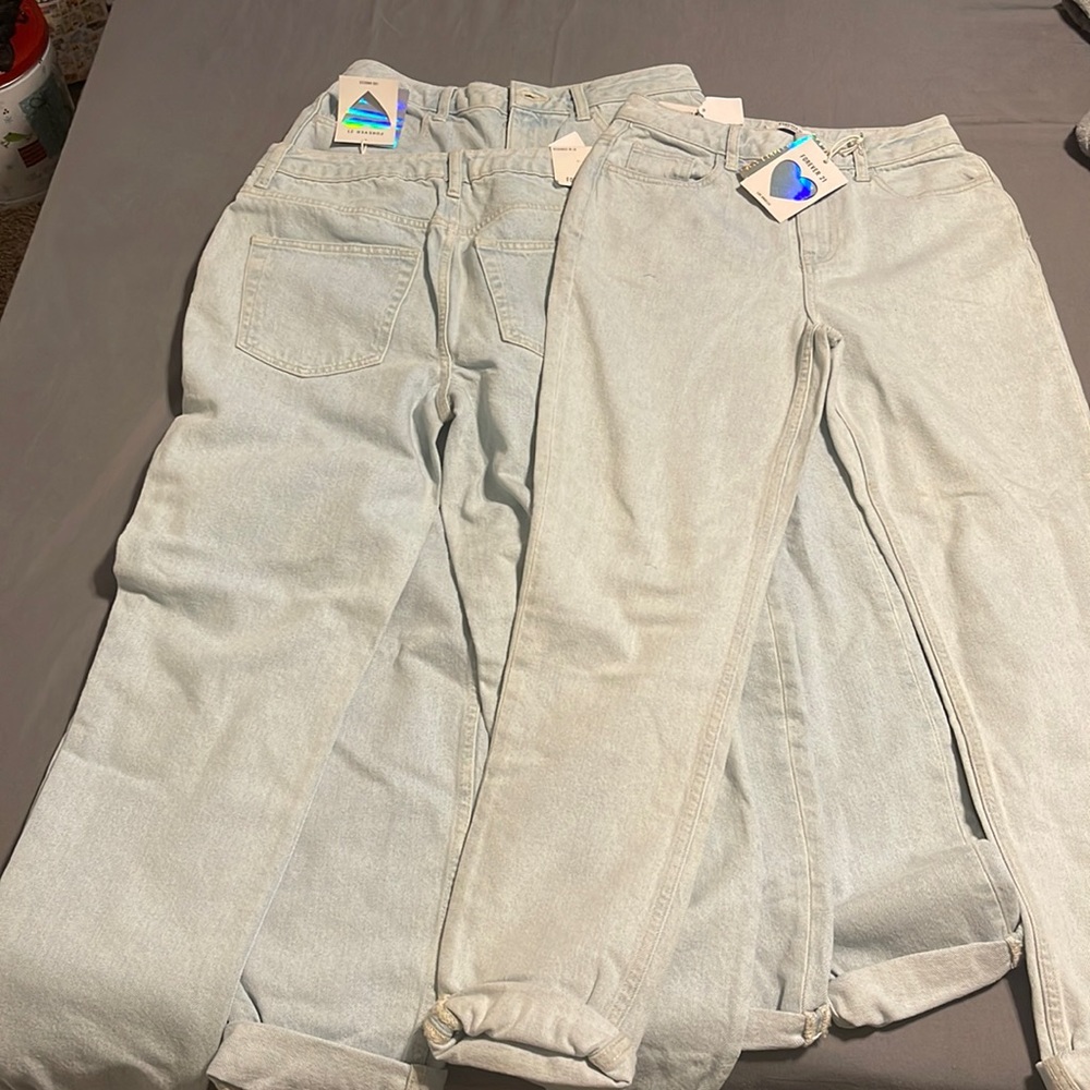 Denim capris